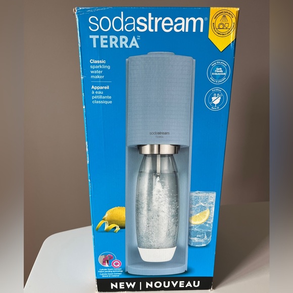 Brand new SodaStream Terra Sparkling Water Maker,blue - Picture 3 of 3